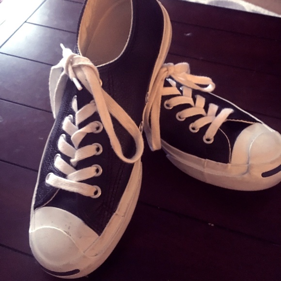 CONVERSE LEATHER JACK PURCELL - Picture 1 of 6